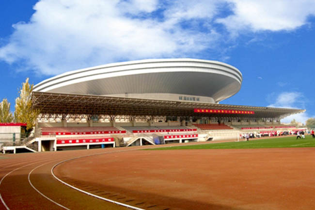 河北区体育场看台网架工程