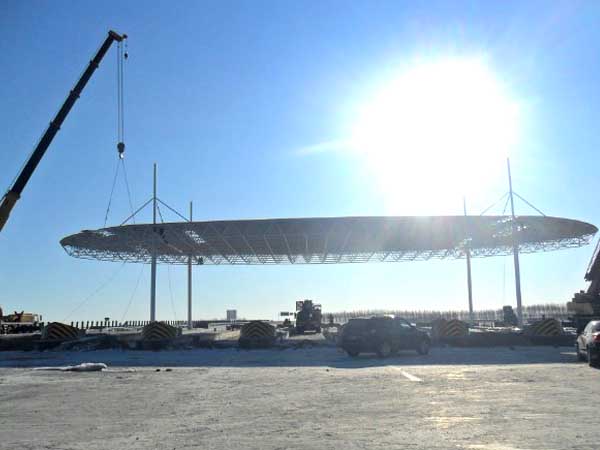 河北区加油站网架案例